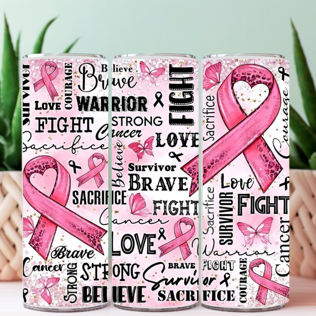Christian Faith 20 oz Sublimation Tumbler | Positive Affirmation Collection